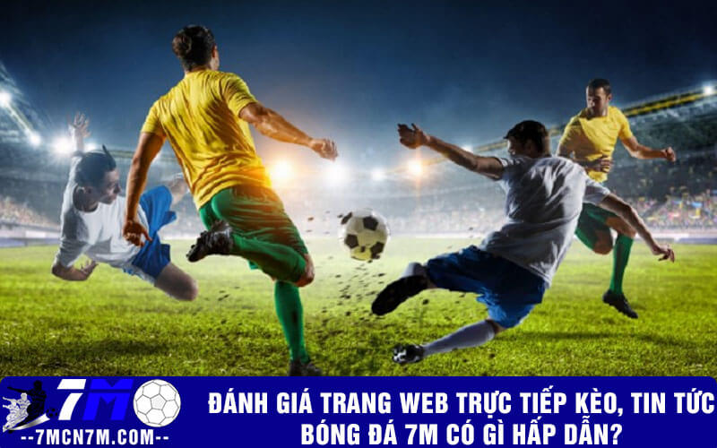 Đánh giá trang web trực tiếp kèo, tin tức bóng đá 7m có gì hấp dẫn